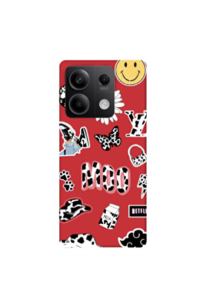 Other Xiaomi Redmi Note 13 5G Find Yourself 6 Red Colored Silicone TPU Θήκη