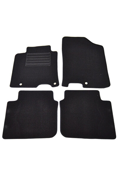 Best Auto Vest Covorase mocheta Hyundai Elantra 2011- Negre, set de 4 bucati