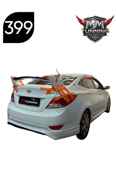 MMTUNNİNG HYUNDAİ ACCENT BLUE TYPER SPOİLER