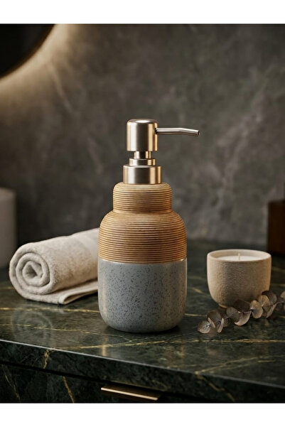 Le Paon Porselen Sıvı Sabunluk - Lüks Banyo ve Mutfak Sabunluk - 350 ml