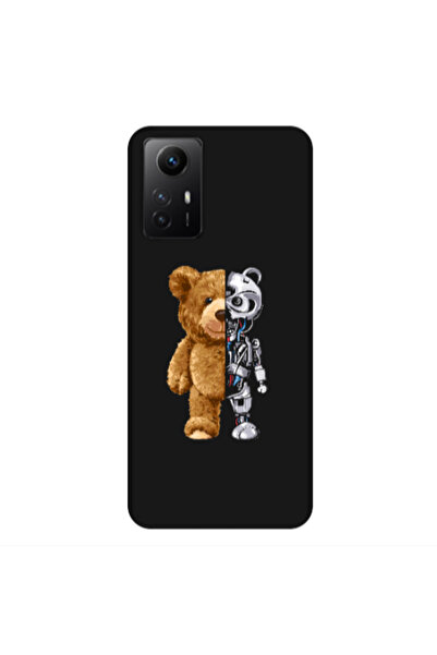 Other Xiaomi Redmi Note 12s Glacier Black Colored Silicone TPU Θήκη