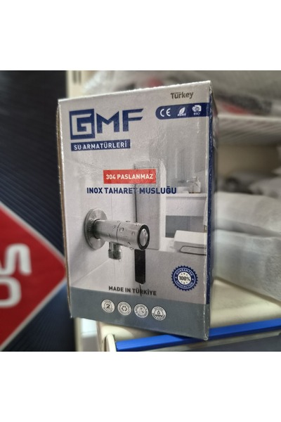 Genel Markalar GMF 304 Paslanmaz INOX Taharet Musluğu