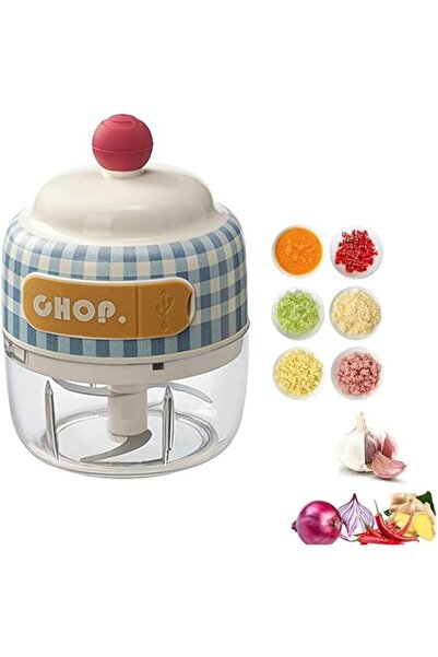 Generic Electric Garlic Chopper, Mini Cordless Food Processor & USB-C Recharg...