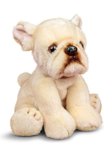 vidaxl Jucărie de pluș Bulldog 23 cm