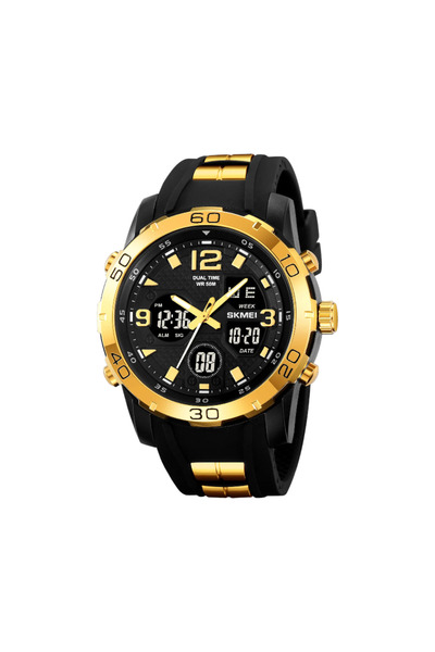 Skmei Ψηφιακό/αναλογικό ρολόι χειρός - - 2102 - Gold/Black