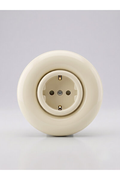 VRC Ticaret Special Design Bubble Series Cream Decorative Socket a Quality Pl...