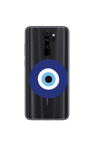 Other Xiaomi Redmi Note 8 Pro Evil eye bead Transparent Silicone TPU Θήκη