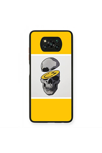 Other Xiaomi Poco X3 /X3 Pro Smiley dry head Black Glossy Θήκη