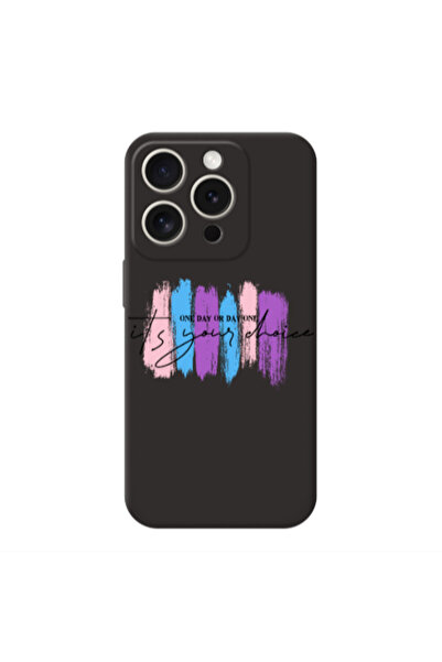 Other Apple iPhone 15 Pro One Day Or Day One Black Colored Silicone TPU Θήκη