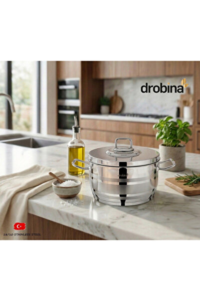 drobina Drobinna 18/10 Stainless Steel Non-Rust Cooking Pot 18 cm