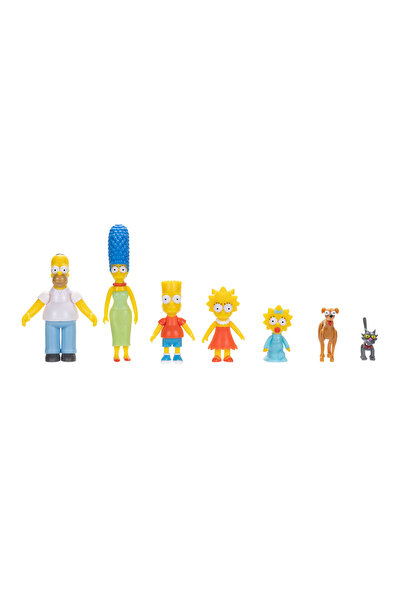 Jakks Pacific The Simpsons Ailesi 7'li Figür Paketi 17539