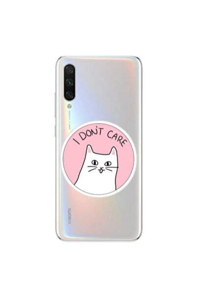 Other Xiaomi Mi 9 Lite I dont Care Transparent Silicone TPU Θήκη