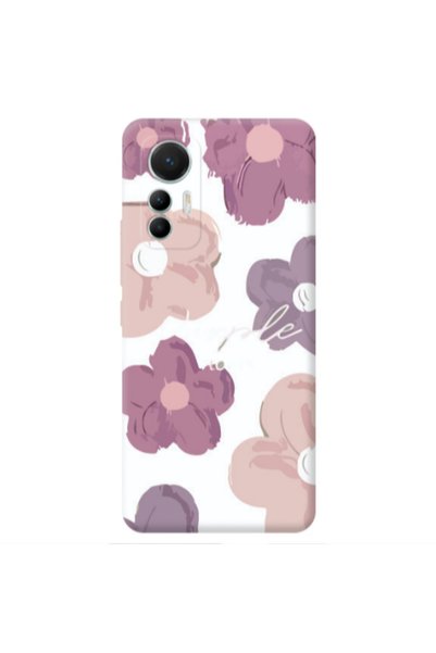 Other Xiaomi Mi 12 Lite Flowers 2 Transparent Silicone TPU Θήκη