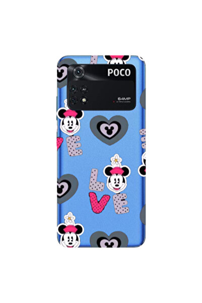Other Xiaomi Poco M4 Pro 4G Minnie Transparent Silicone TPU Θήκη