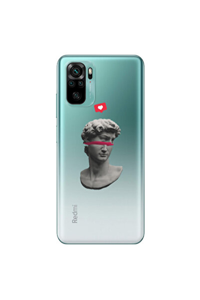 Other Xiaomi Redmi Note 10S Half statue Transparent Silicone TPU Θήκη