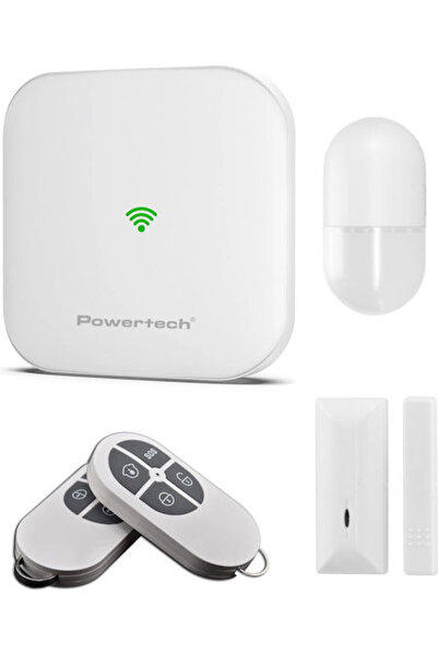 POWERTECH Αυτόνομο Ασύρματο Σύστημα Συναγερμού με Αισθητήρα Κίνησης, Αισθητήρ...