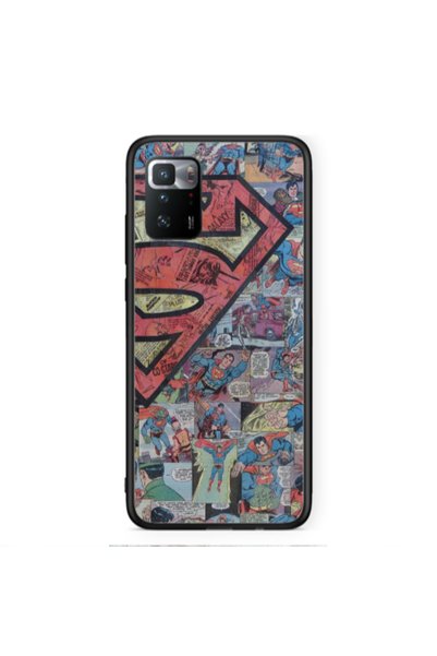 Other Xiaomi Poco X3 GT Superman galaxy Black Glossy Θήκη