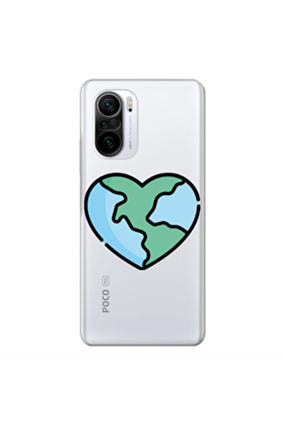 Other Xiaomi Poco F3 World in my heart Transparent Silicone TPU Θήκη