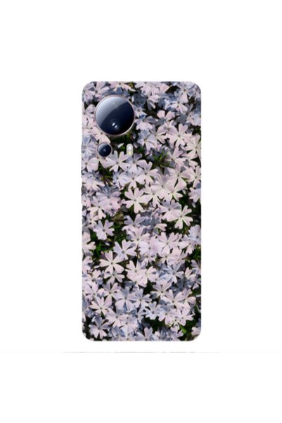 Other Xiaomi Mi 13 Lite Flowers white Transparent Silicone TPU Θήκη