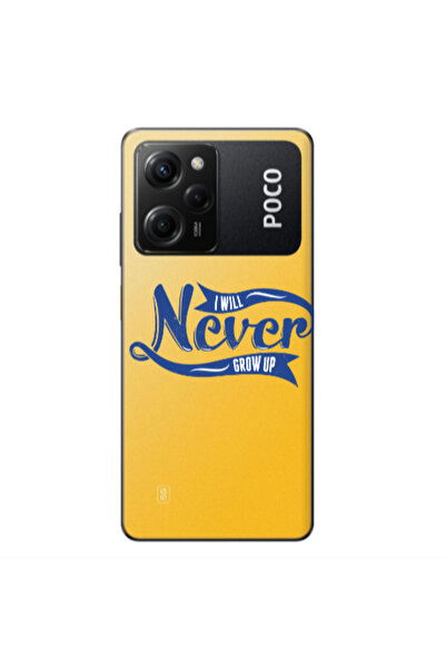 Other Xiaomi Poco X5 Pro I Will Never Grow Up Transparent Silicone TPU Θήκη