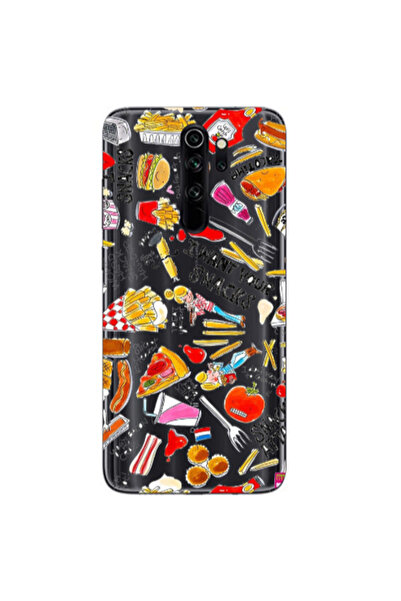 Other Xiaomi Redmi Note 8 Pro Snack attack Transparent Silicone TPU Θήκη