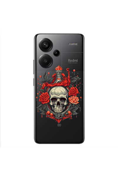 Other Xiaomi Redmi Note 13 Pro+ 5G Flower head Transparent Silicone TPU Θήκη