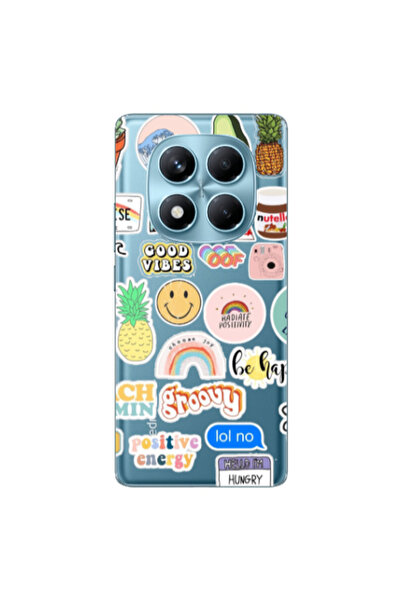 Other Xiaomi Redmi Note 14 Pro Good vibes Transparent Silicone TPU Θήκη
