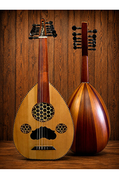 KARAZ MUSIC Half-Lux Universal Oud, Laminated Back, Oriental Stringed Instrum...