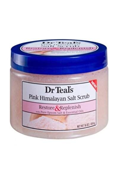 Dr Teals Dr Teal's Pink Himalayan Salt Body Scrub – Exfoliating 454g