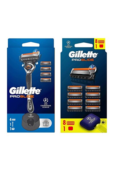 Gillette Самобръсначка Proglide и 12 накрайника + стойка за ножчета