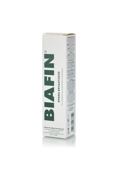 OEM JOHNSON AND JOHNSON Biafin Ενυδατική Κρέμα Για Ερεθισμένο Δέρμα 100ML