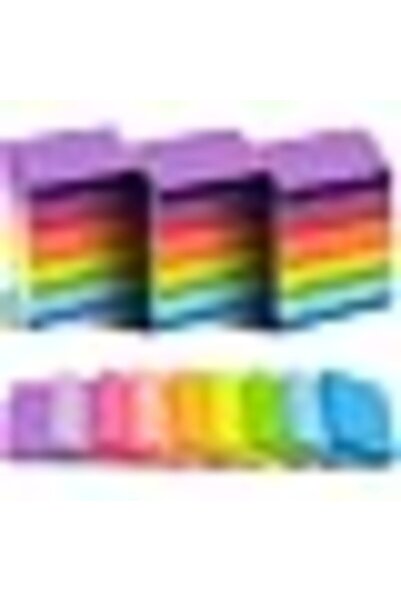 Arabest Self-Stick Note, 12 Pads Multicolor Sticky Notes, Strong Adhesive, Fo...