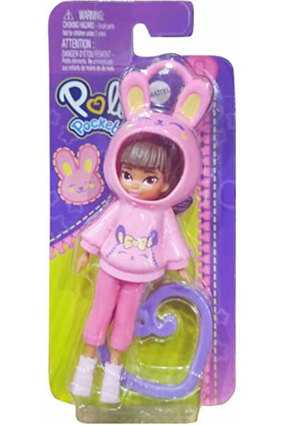 Mattel Games Mattel Păpușă Polly Pocket Friend Clips Iepuraș cu Glugă pentru ...