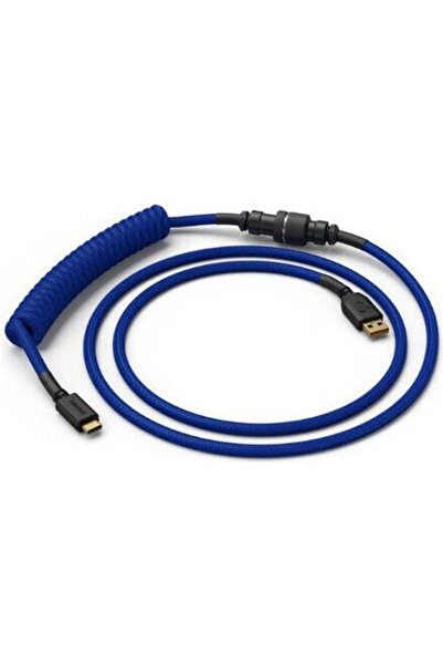 Glorious PC Gaming Race Cablu USB 2.0 spiralat / plat USB-C tată - USB-C / US...