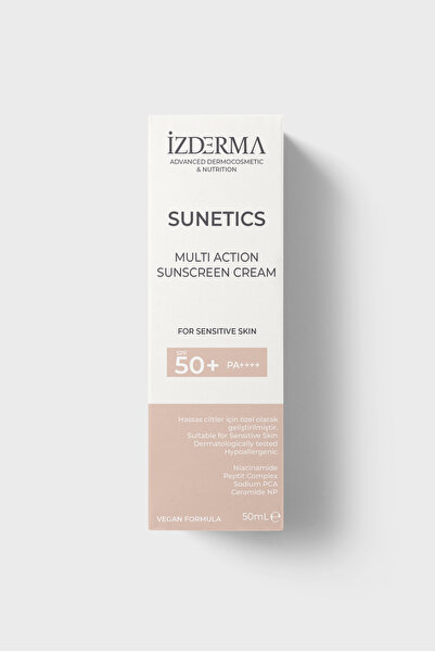 izderma Sunetics Multi Action Leke ve Yaşlanma Karşıtı Güneş Kremi SPF 50+ PA...