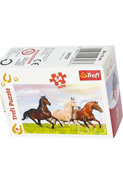 Trefl Puzzle pentru copii Mini Lume, pentru 4+ ani, 54 de piese