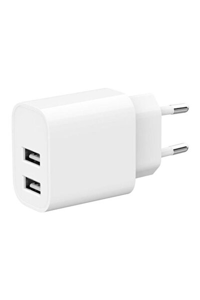 Gembird Încărcător fără cablu cu 2 porturi USB-A Alb (TA-UC-2A12-01)