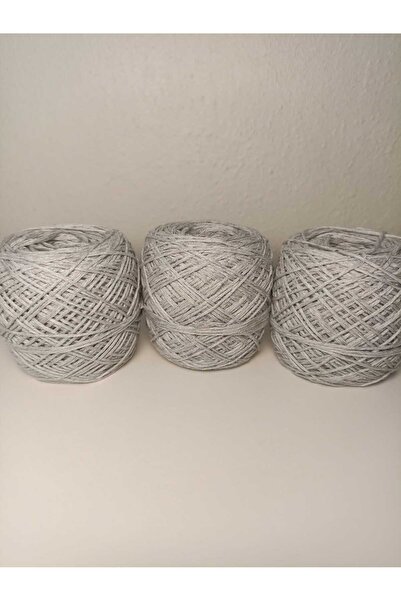 kartopya Gri Renkli Koton Örgü İpi 300gr(3x100 Gr)