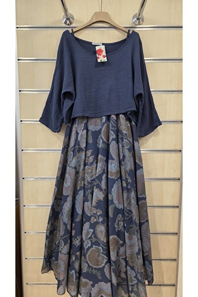 Park Moda Italian Cotton Dress with Inner Lining and String Straps