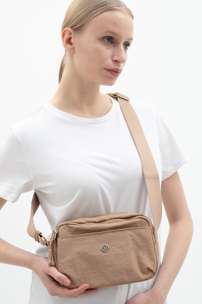 Matthew Cox Sç Byn2510 Fabric Crossbody Bag Mink