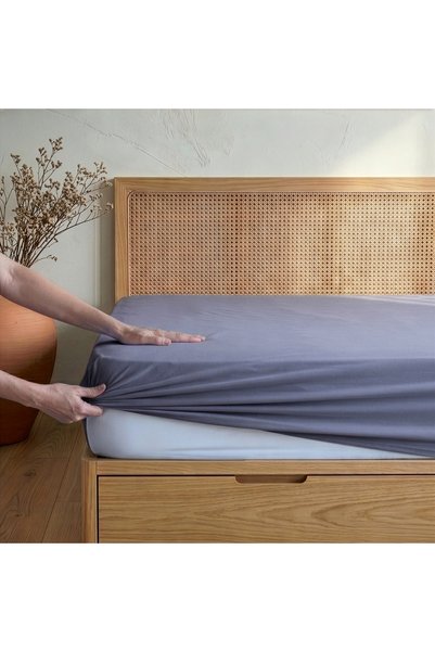 HANNA 100% Cotton Single Elastic Sheet
