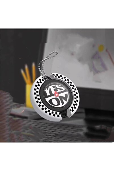 Choice C Lucky Spin Wheel Keychain Rotating Decision Toy Portable Anti-Anxiet...