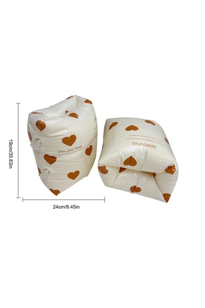 Choice15 D 1Pair Arm Float Adult Kids Swimming Inflatable Arm Rings Fashion F...