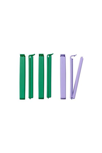IKEA paket mandalı, yeşil-lila