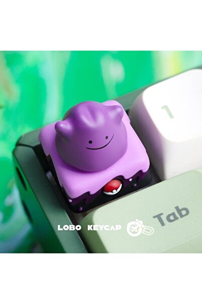 Choice5 Ditto Cartoon Cute Squirtle Psyduck Keycap Personality Anime Peripher...