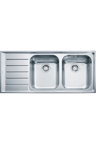 Franke Neptune NEX 621 Inox Νεροχύτης Ποδιά αριστερά 80cm