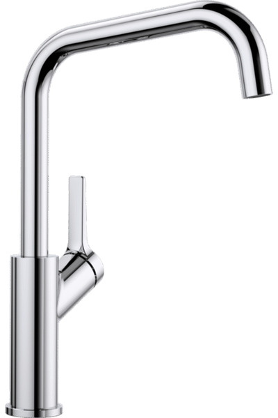 Blanco Jurena Chrome Μπαταρία Κουζίνας με Περιστρεφόμενο Ρουξούνι
