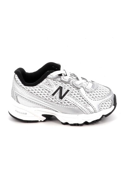 New Balance Παιδικό Αθλητικό Παπούτσι 740 Bungee Lace Χρώματος Ασημί IZ740NW