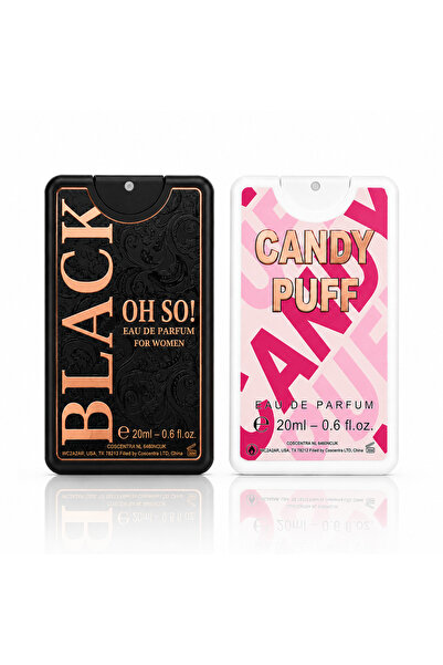 Omerta Apă de parfum pentru femei, Black Oh So! & Candy Puff, Card Pocket Per...