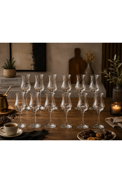 Paşabahçe Grappa Glass 95 Cc 12 Pieces
